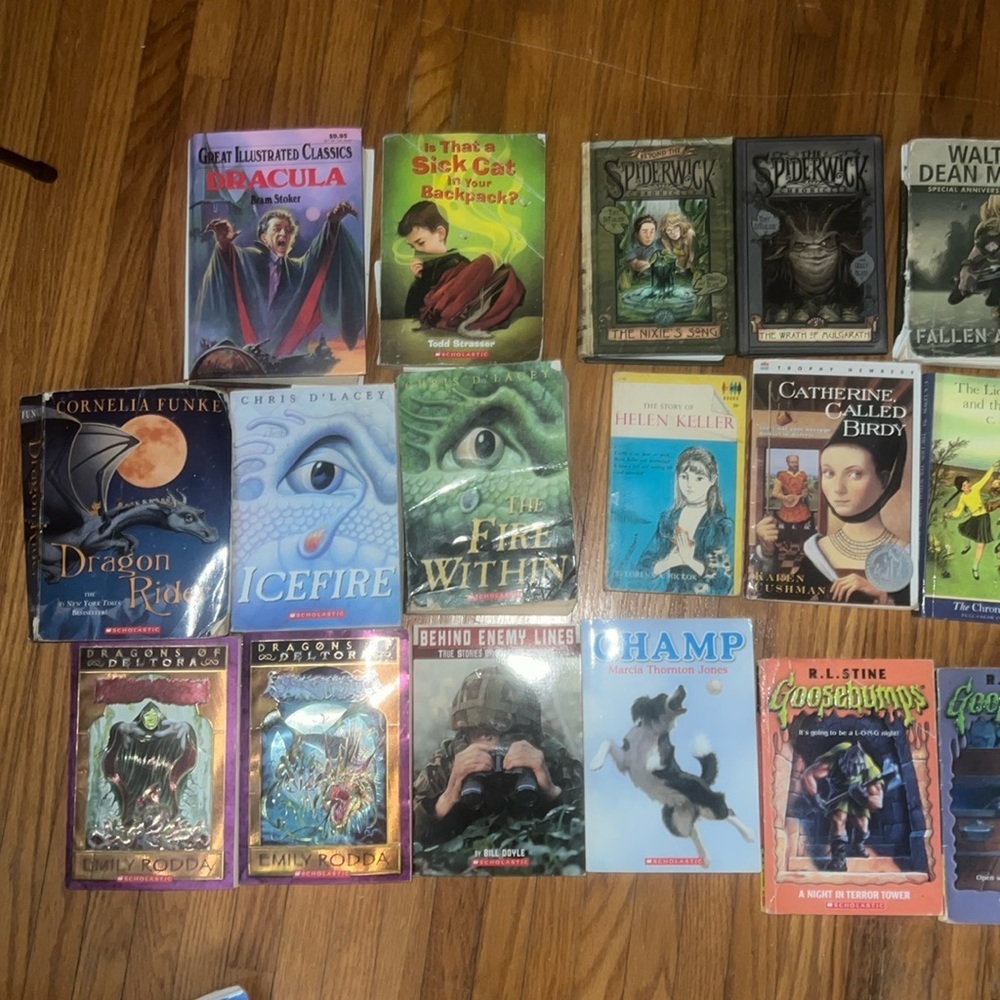 10 randomly selected book bundle